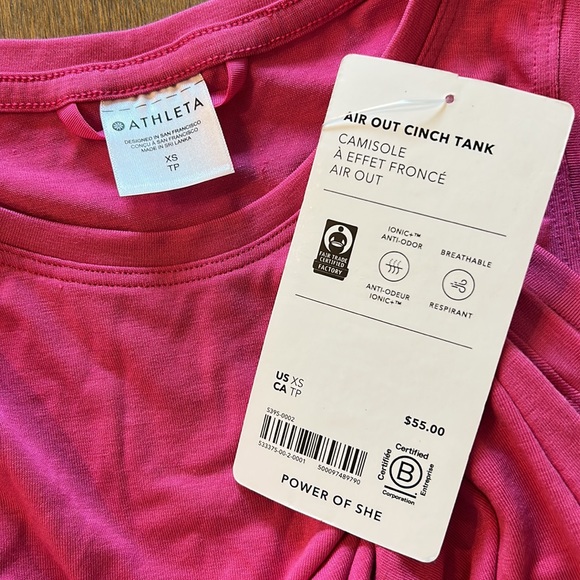 Athleta Air Out Cinch Tank - Picture 2 of 2